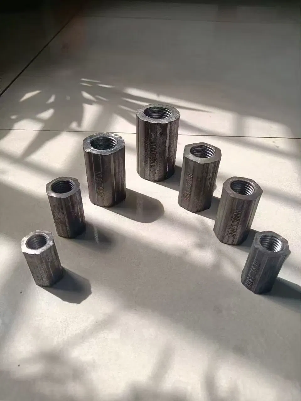 Best Selling Durable Polished Finish Rebar Coupler for Construction Projects