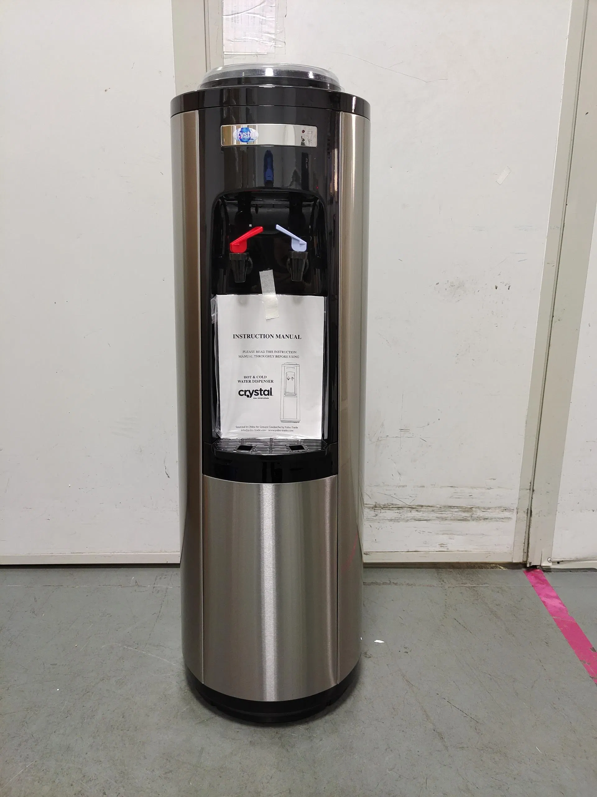 Child Lock Stainless Steel Compressor Hot Cold Water Dispenser Cooler