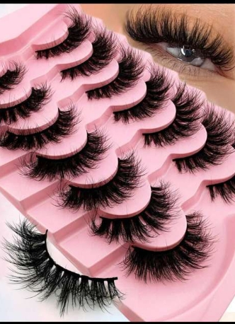 Private Label New Eyelashes 3D Mink Eyelash 8 Pairs Wholesale Price