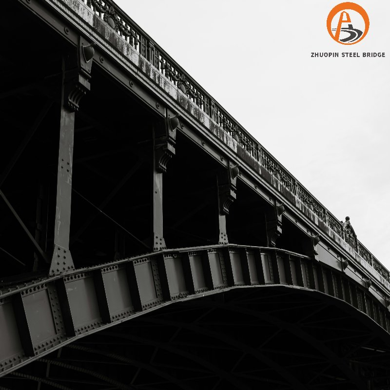 Sustainable Spray Coating Steel Structure Bridge/Beam Bridge