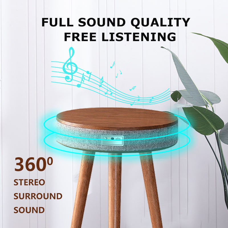Умный журнальный столик с Bluetooth-колонкой