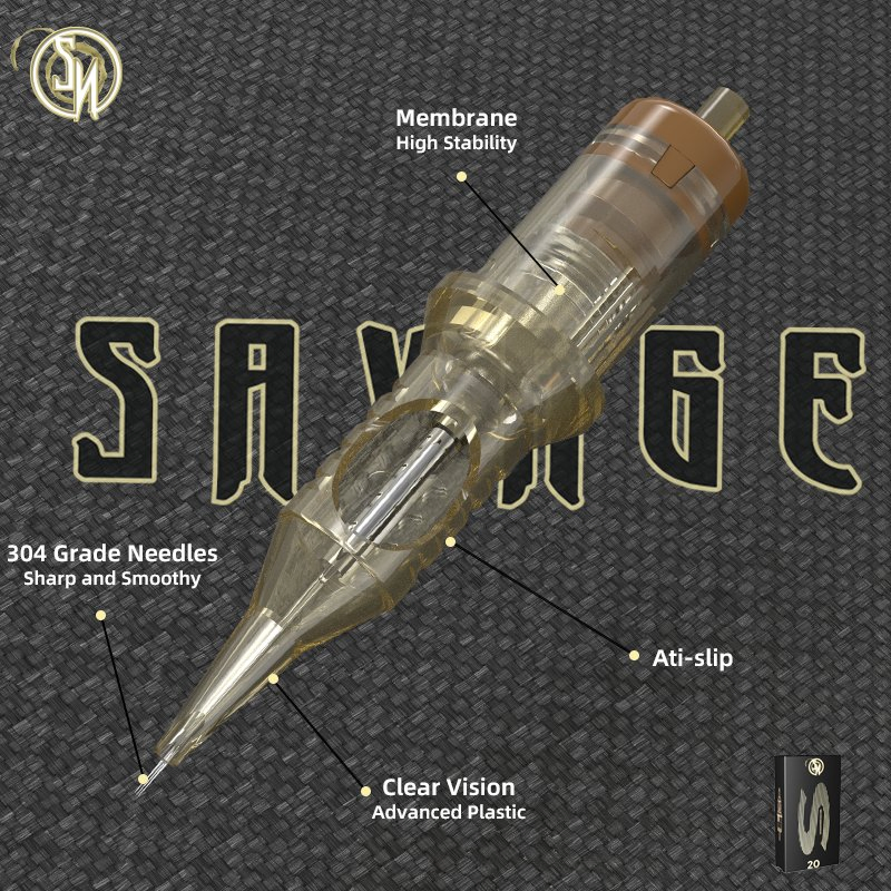 Savage Tattoo Needle Factory Professional Supply Wholesale Tattoo Needle Cartridges
