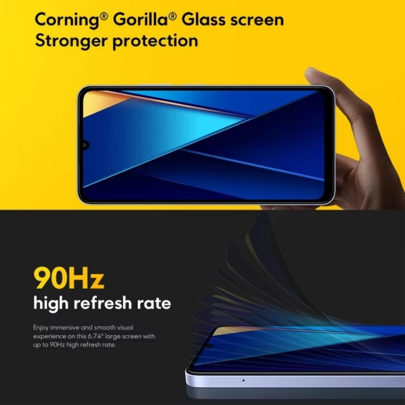 Mobile Phone Second-Hand Phone Wholesale Original for Po Co C65 4+128GB Android Smart Phone 4G Used Phones for Sale