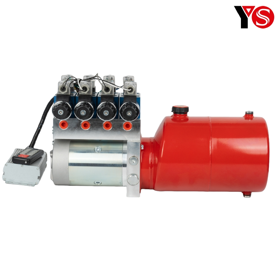 Гидравлическая силовая установка DC24V 2.2KW для аутригеров