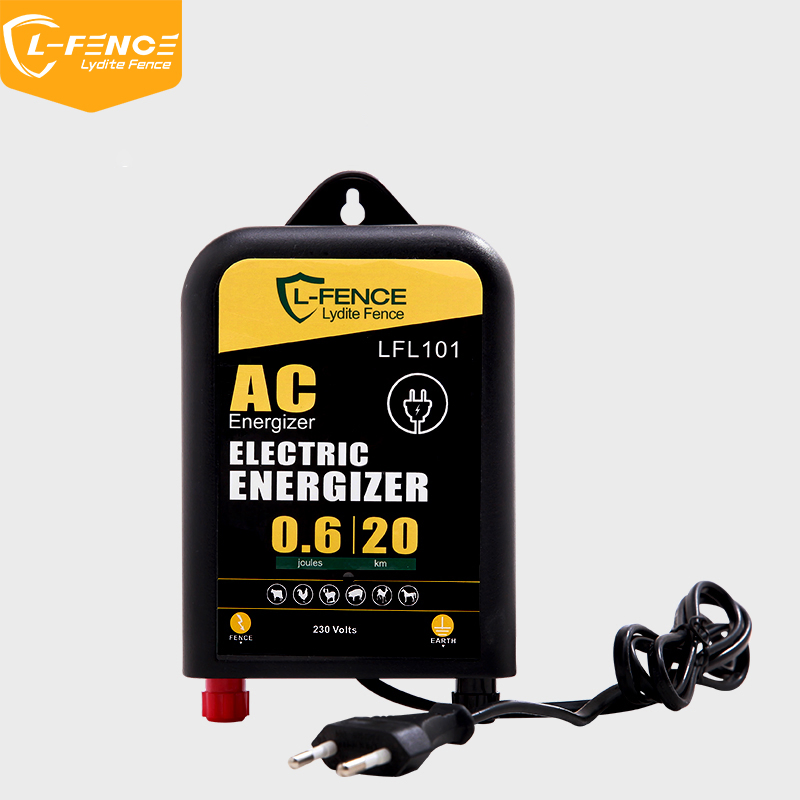 Lydite Electric Fence AC Power Energizer for Livestocks Electric Portable Farm Controller