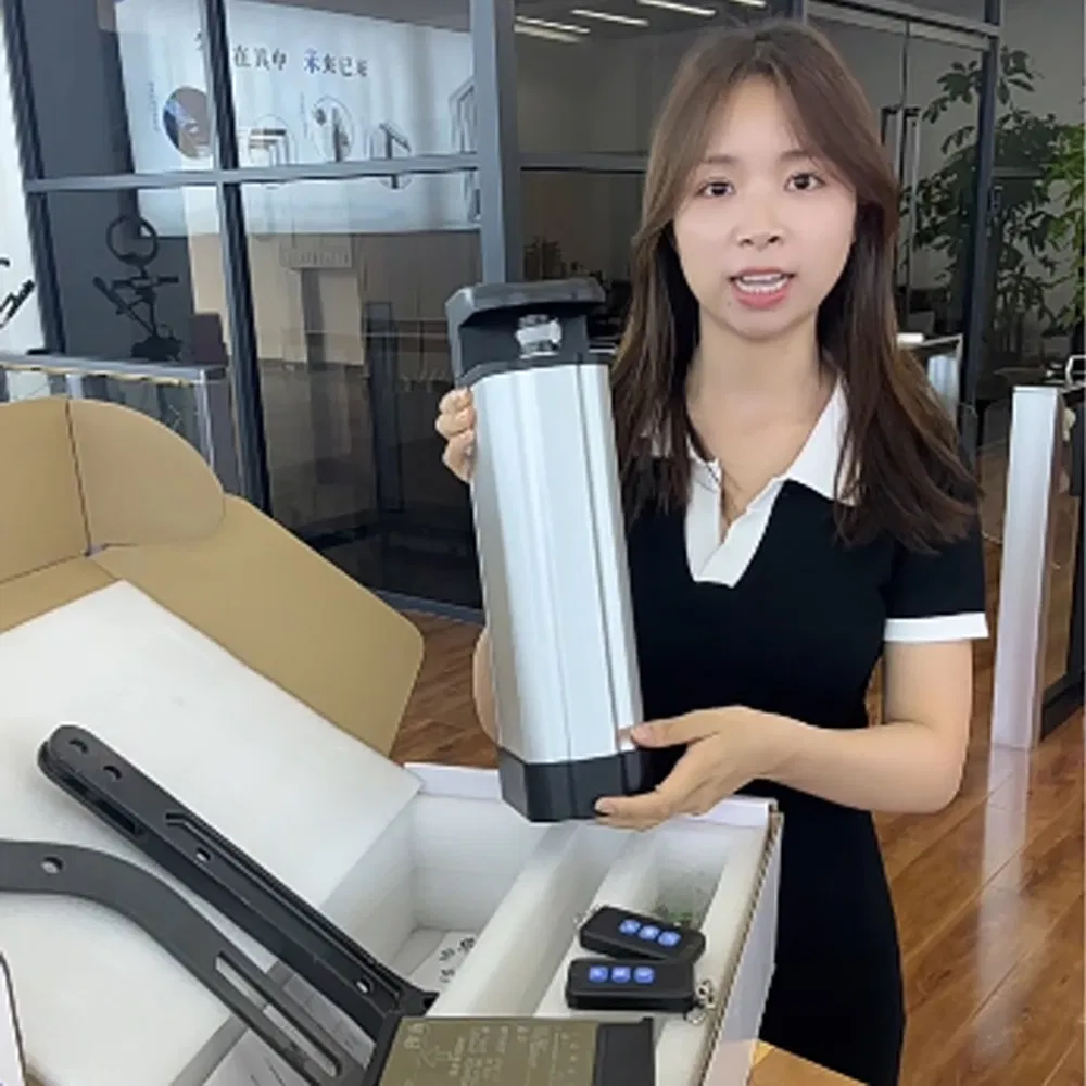 Outdoor Waterproof 90 Degree Curved Arm Side-Mounted Electric Automatic Door Operator Swing Gate for Outdoor Convenient Door Opener with Sensor OEM/ODM