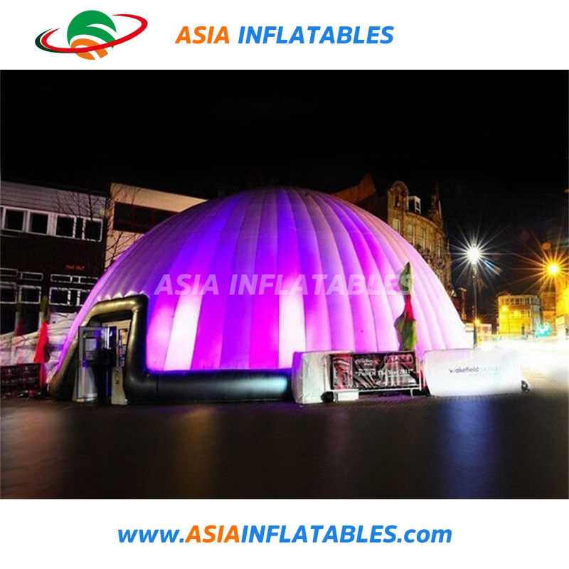 New Design Colorful Customized Inflatable Lighting Wall for Decoration