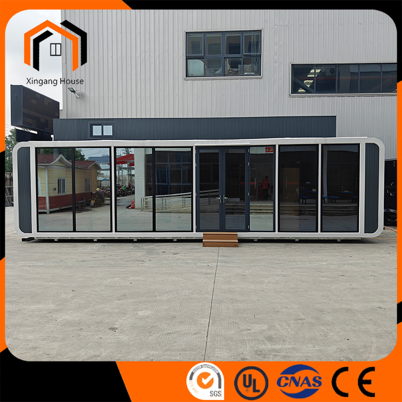 Luxury Temporary Camping House Mobile Tiny Container House Office Pods Prefab House Glamping Pod Resort Site Modular Apple Cabin