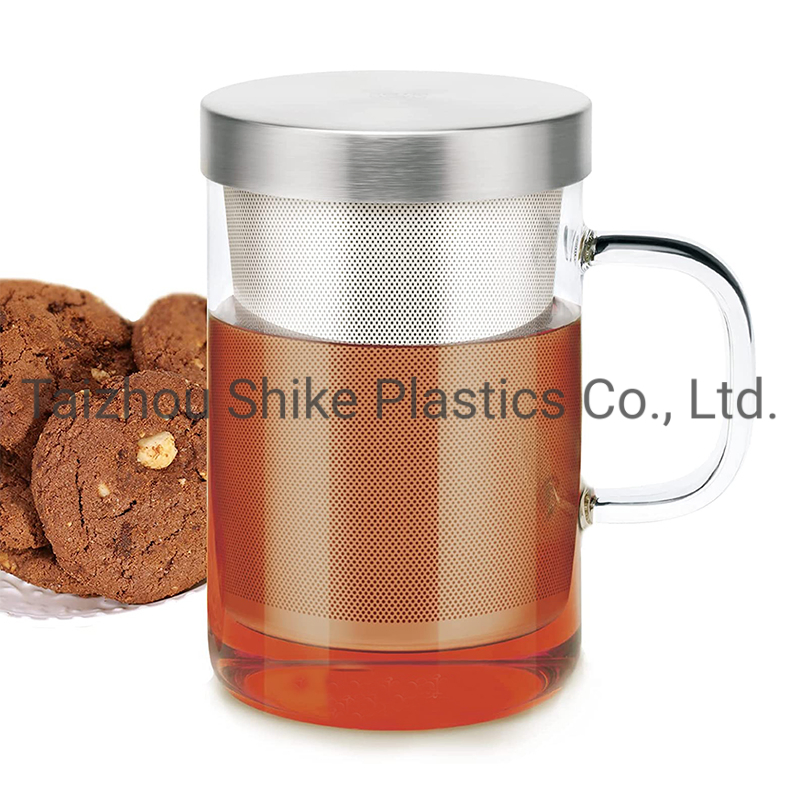 Термокружка стеклянная с фильтром для чая, 550 мл
