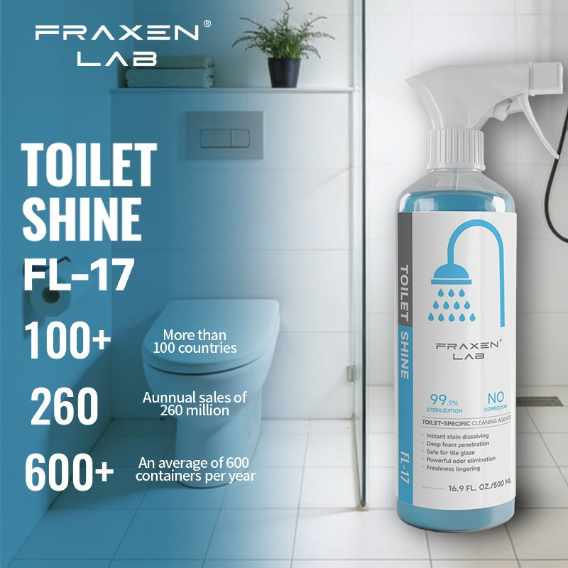Factory Direct Sales Super Stain-Removing Fruity Scent Toilet Detergent Liquid Foam Cleaner Household Cleaning Products Bathroom Cleaner Soap Cleaner