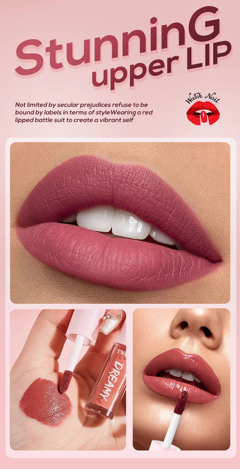 Dreamy Matte Silk Lip Gloss Set - 10 Vibrant Flavors