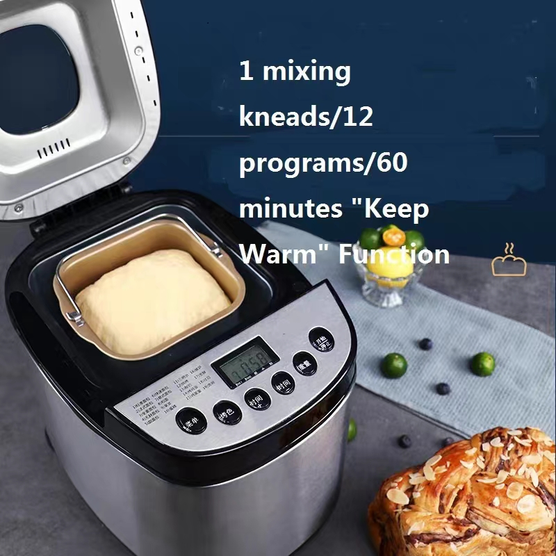 Programmable Settings Multifunction Breakfast Maker Intelligent Keep Warm Function Bread Machine Maker