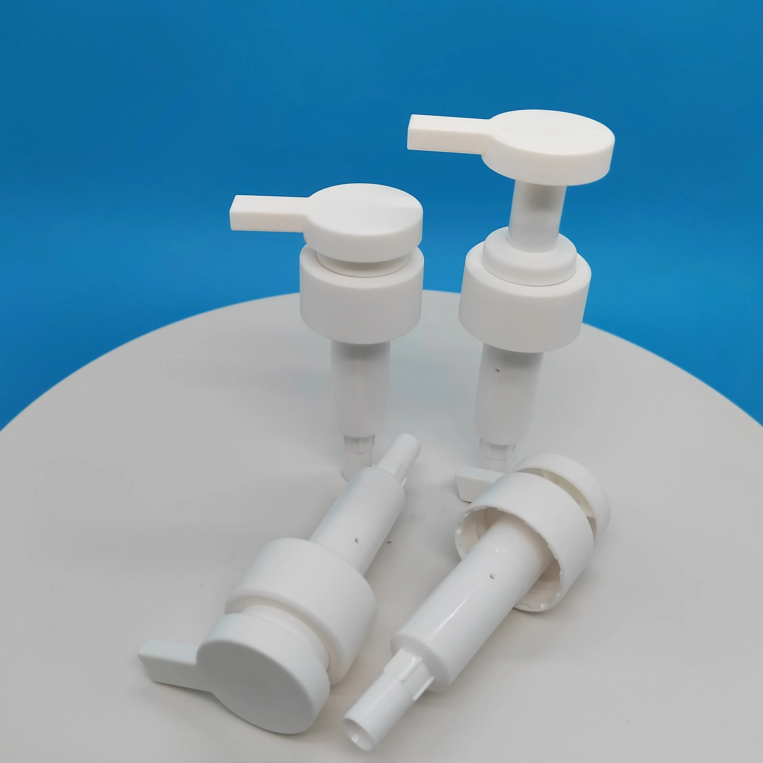 External Spring Frosted Shampoo Shower Gel Plastic Hand Press Lotion Pump