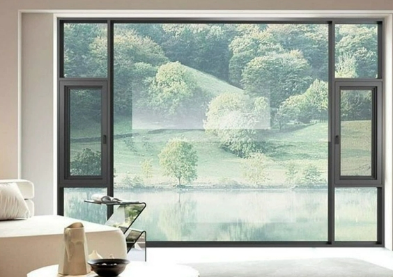 Metal Window, Aluminum Alloy Frame, Household Floor-to-Ceiling Window