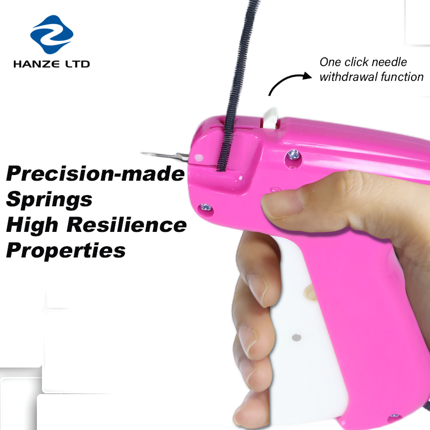 Миниатюрный пистолет для маркировки одежды с тонкой иглой