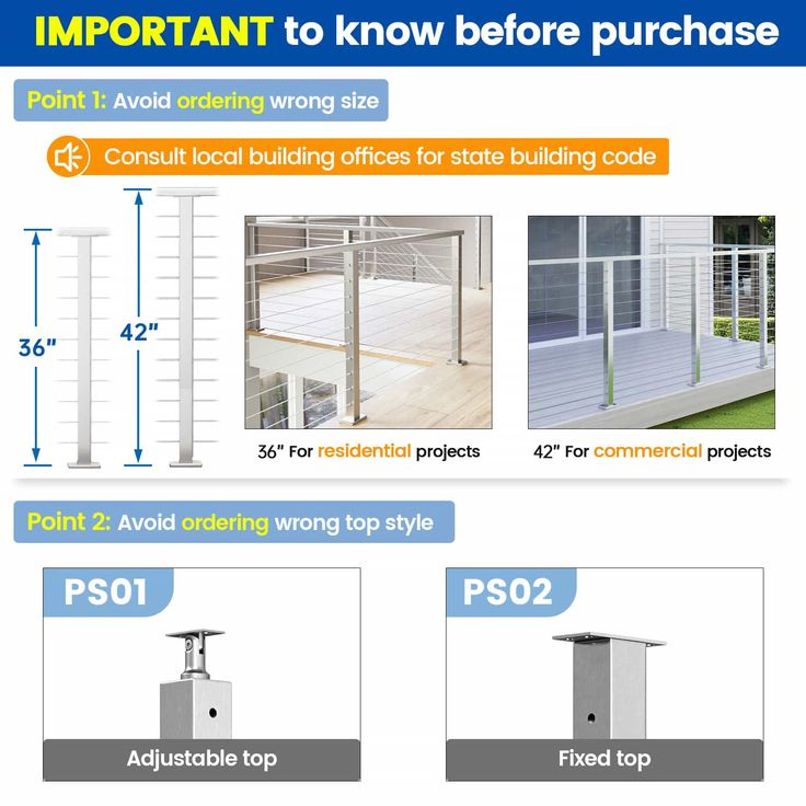Wire Rope Cables Stainless Steel Cable Railing