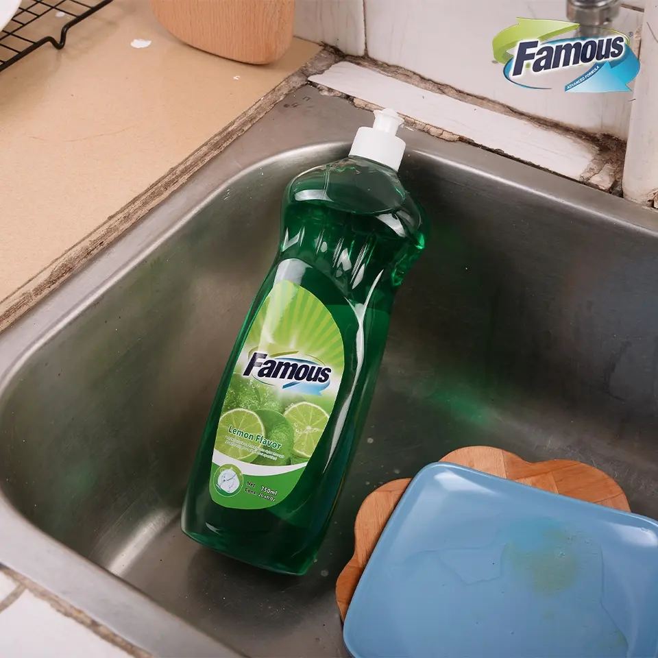 High-Quality Dishwashing Bowl Liquid Soap Ginger Detergent Dish Washing