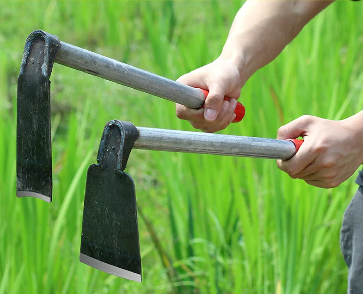 Garden Hand Hoe Hand Held Rake Cultivator for Home Esg17751