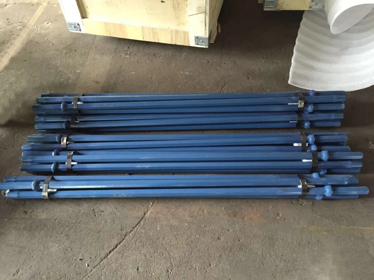 B22 Taper Drill Rod for Quarry Drilling