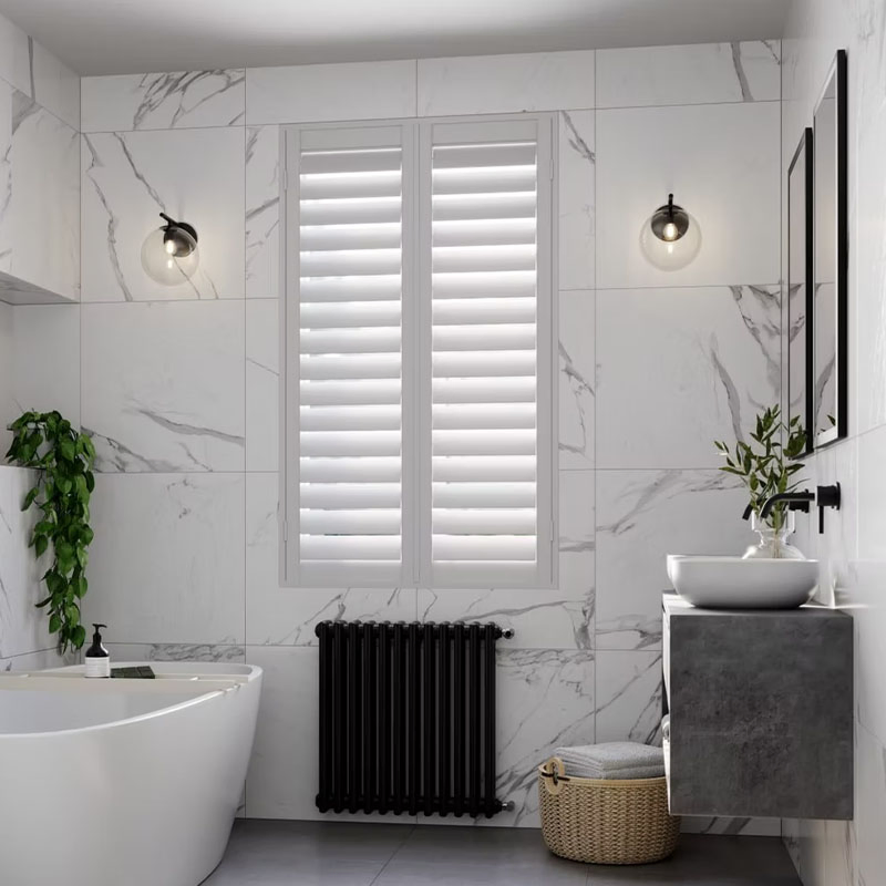 Factory Price Plantation Shutters Simple Style Wooden and PVC Shutters