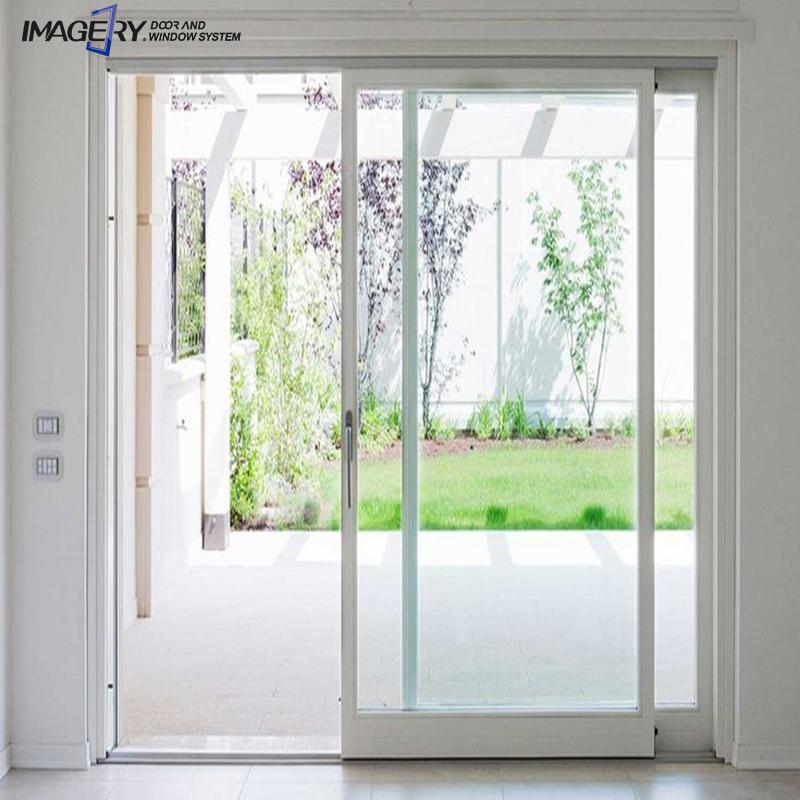 Modern Double Glazed Design Soundproof UPVC/PVC Sliding Door