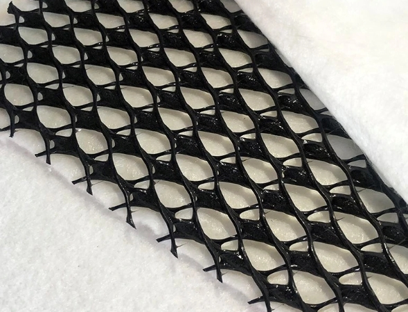 Geotextile Drainage Mat Drainageand Reinforcement L Composite Drainage Network with Needled Punched Non-Woven Geotextile and Three-Dimensional Geonet Core for