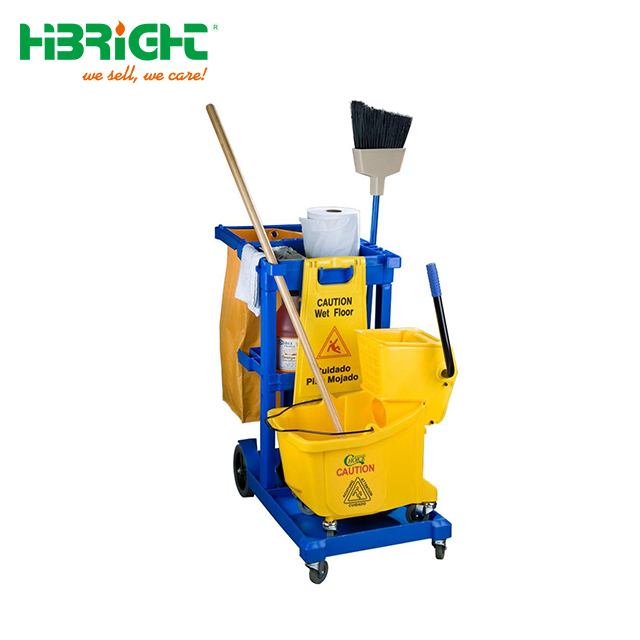 Hospital Hotel Street Restaurant Cleaning Trolley Cart