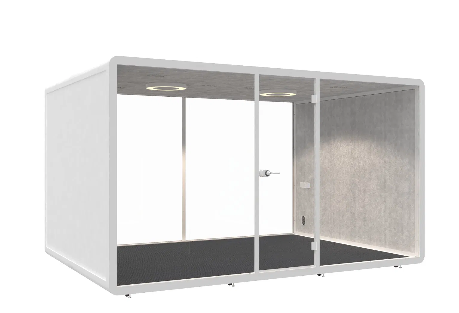 Office Use Sound Insulation Movable Silence Privacy Acoustic Phone Booth