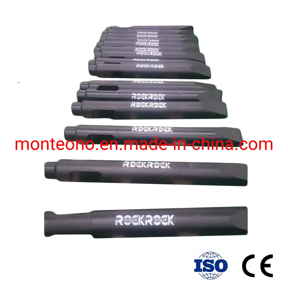 Durable Heavy-Duty Rock Breaker Chisel for H100, H220, Hm850