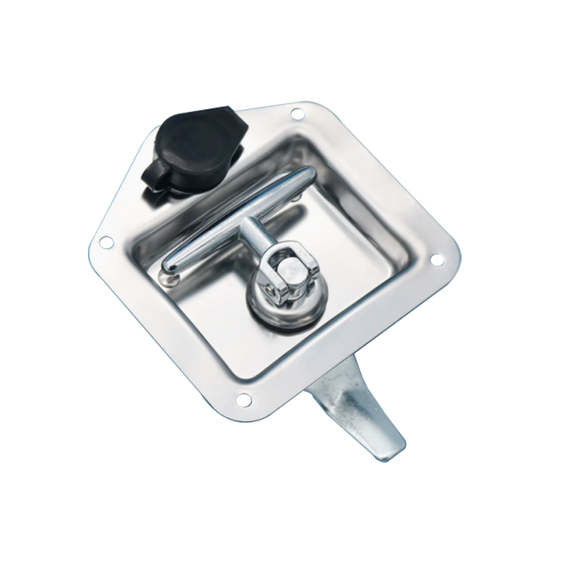 Stainless Steel Panel Lock for Camper Van, Concealed Lock for Tanker, Switch for Flatbed Truck, Cabinet Door Lock