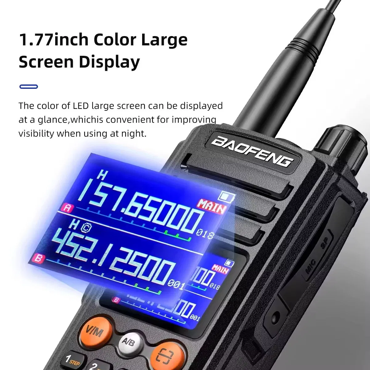 Портативная рация Baofeng UV-27 10W, 999 каналов