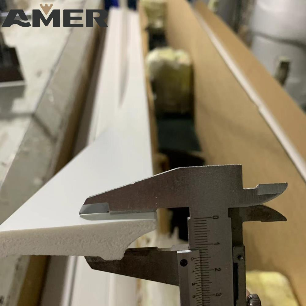 Lightweight PS Skirting Modern Simple Design Floor Baseboard for Easy Installation