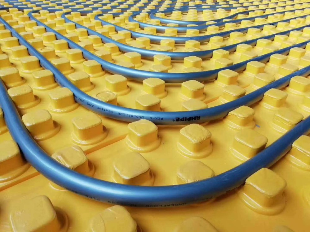 EPS+HIPS Film Underfloor Heating Panel Hydronic Underfloor Heating Panel