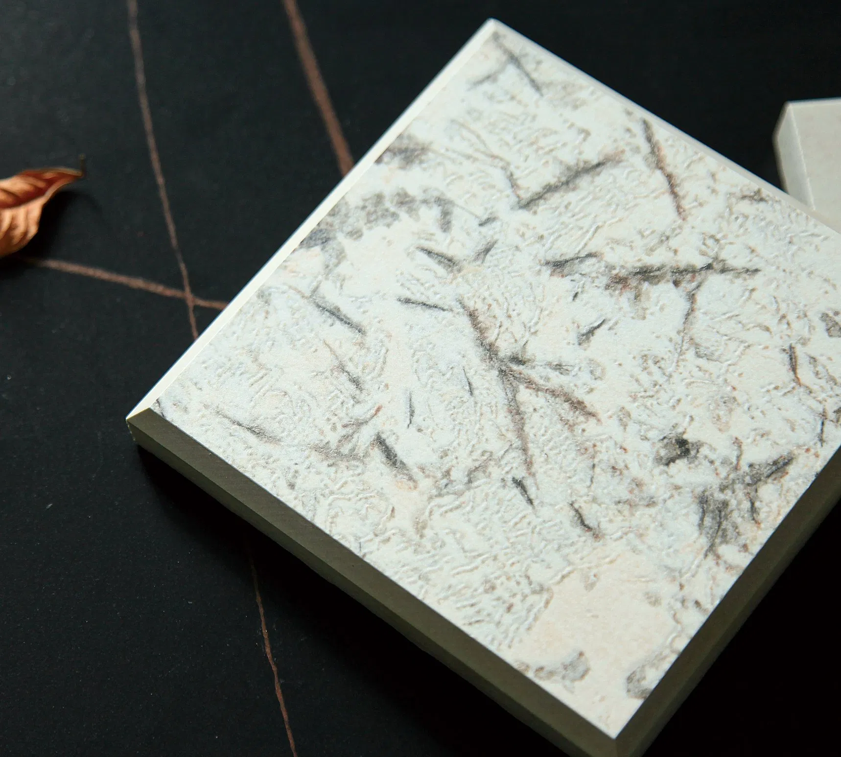 Fresh Elegant with Low Water Absorption Rate High Strength Plum Blossoms Snow Outdoor Wall Tiles