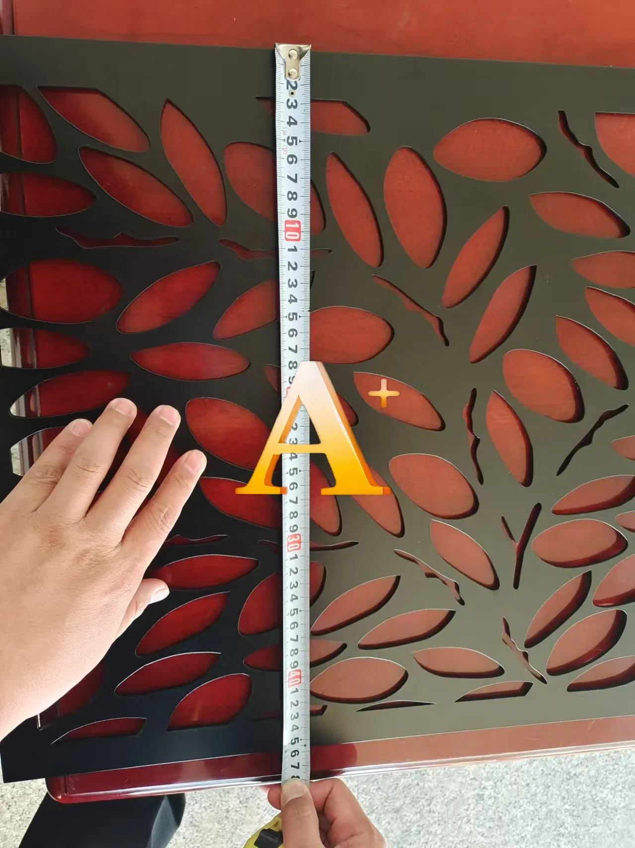 Good Looking Painted Aluminum Decorative Sheet