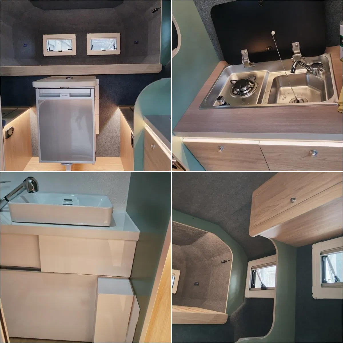 Vanbox Transit Custom Campervan Conversion Kit RV Kits Van Kitchen