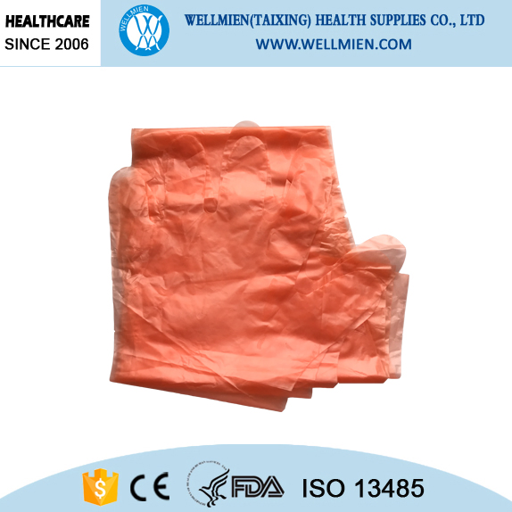 Farm Slaughtering Use Long Sleeve Disposable Plastic Slaughtering Glove