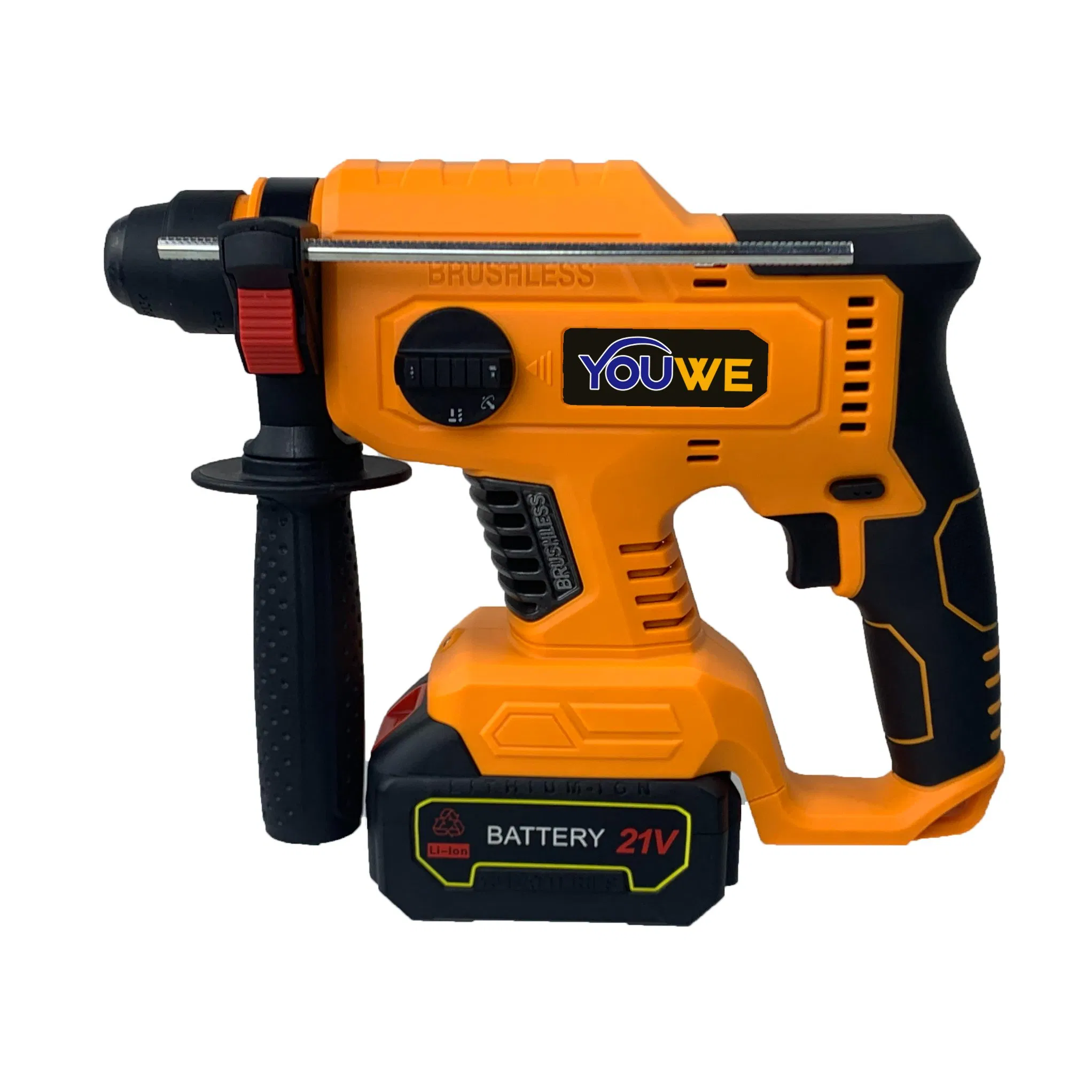 Аккумуляторный перфоратор Youwe 21V с быстрозажимным патроном SDS