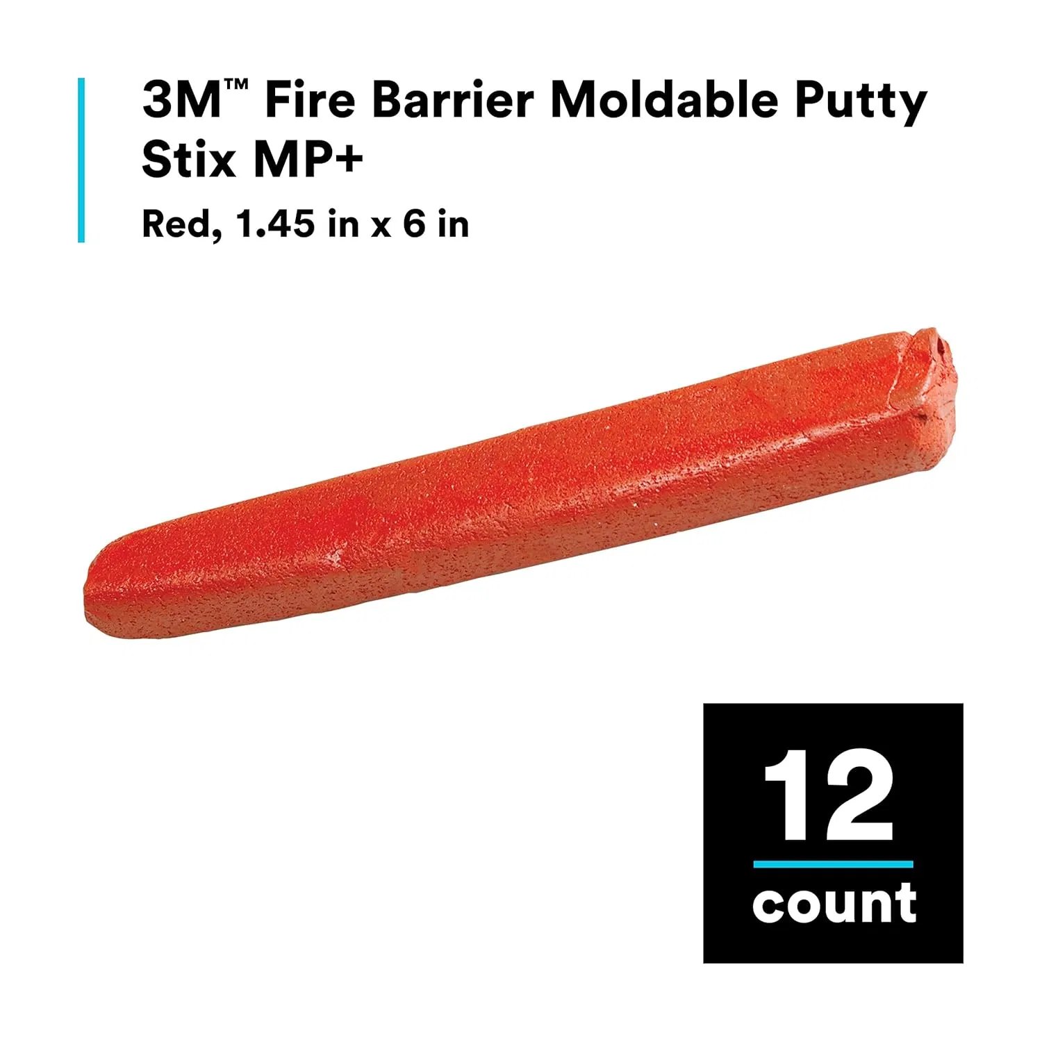 Moldable Fireproof Putty Stick Firestop Pad for Fire-Rated Electrical Socket Sealing 3m MP+
