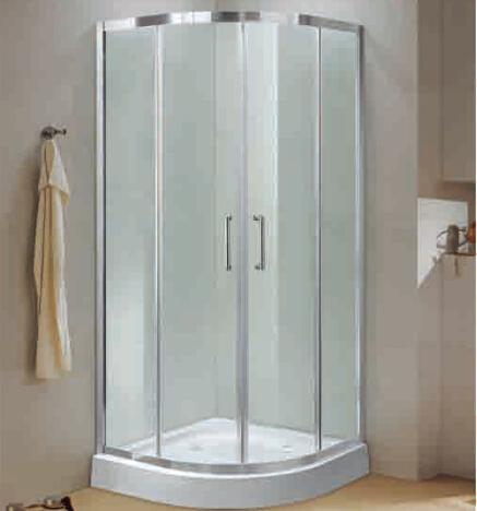 Easy Installation Sliding Door Tempered Shower Enclosure