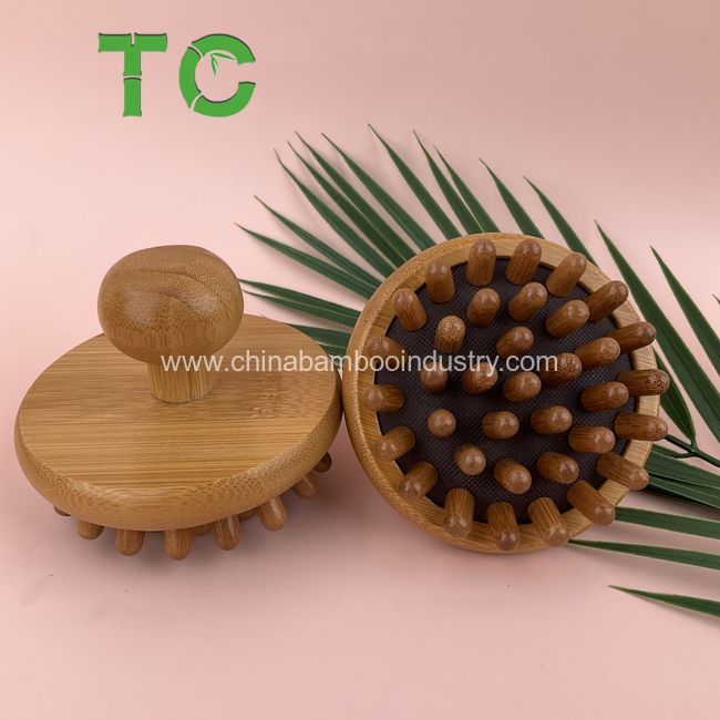 Wholesale Bamboo Body Massage Brush Wood Air Cushion Massage Brush