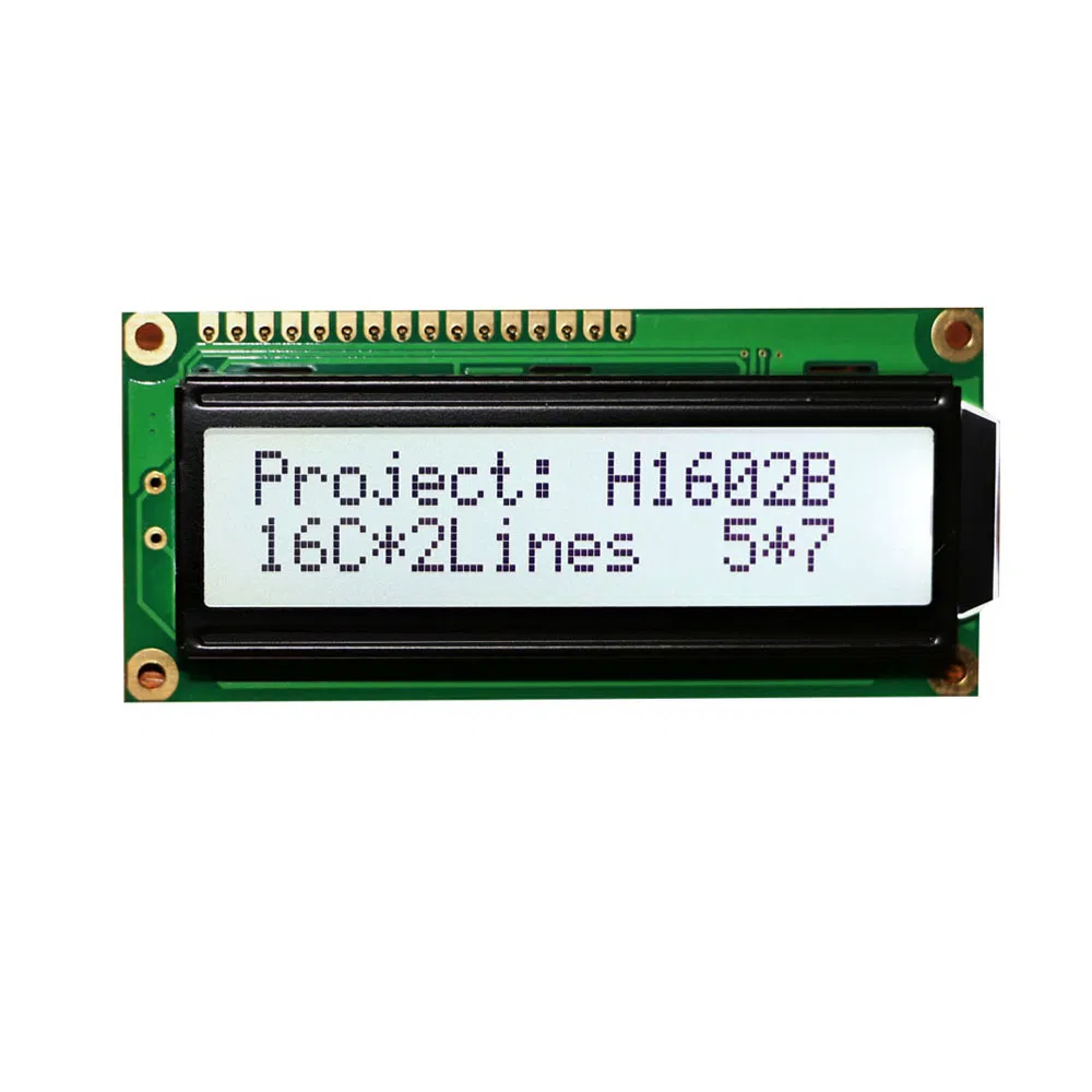 Standard Product Monochrome 1602 COB Module 16*2 Characters LCD Display Panel for Multiple Uses