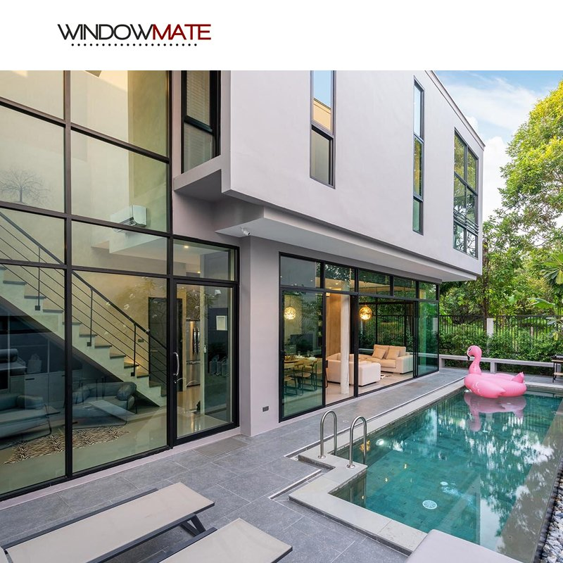 High Quality Outside-Open Series Double Glazed Aluminium Window Aluminium Window