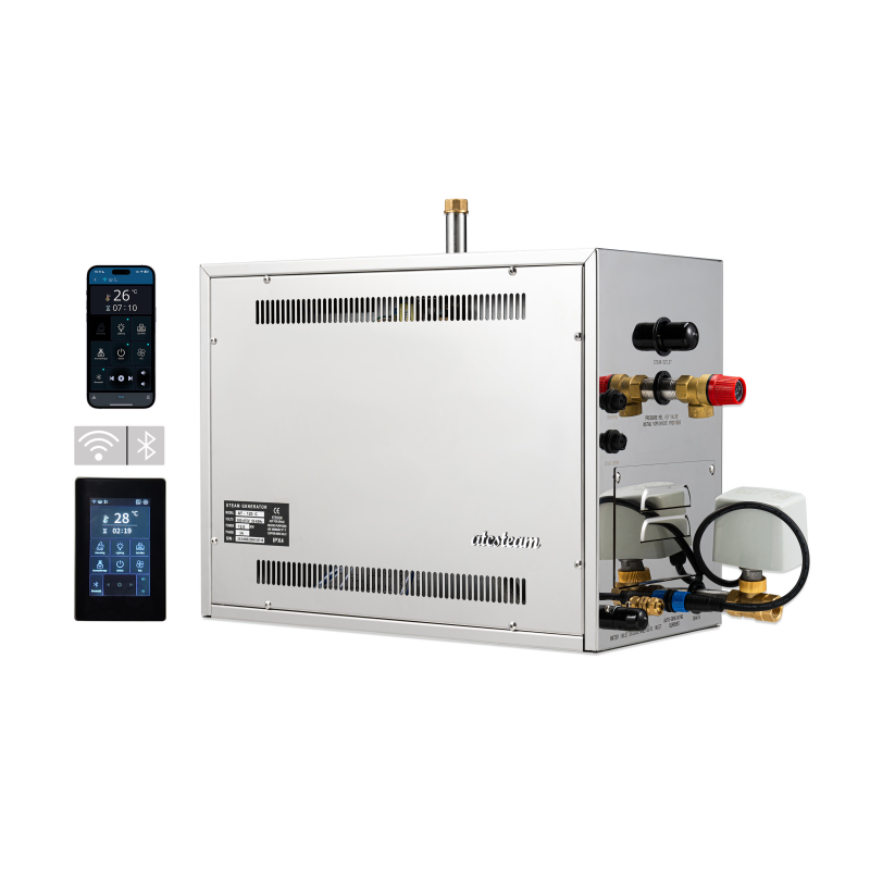 Парогенератор 3 кВт с WiFi и APP для хамама и SPA