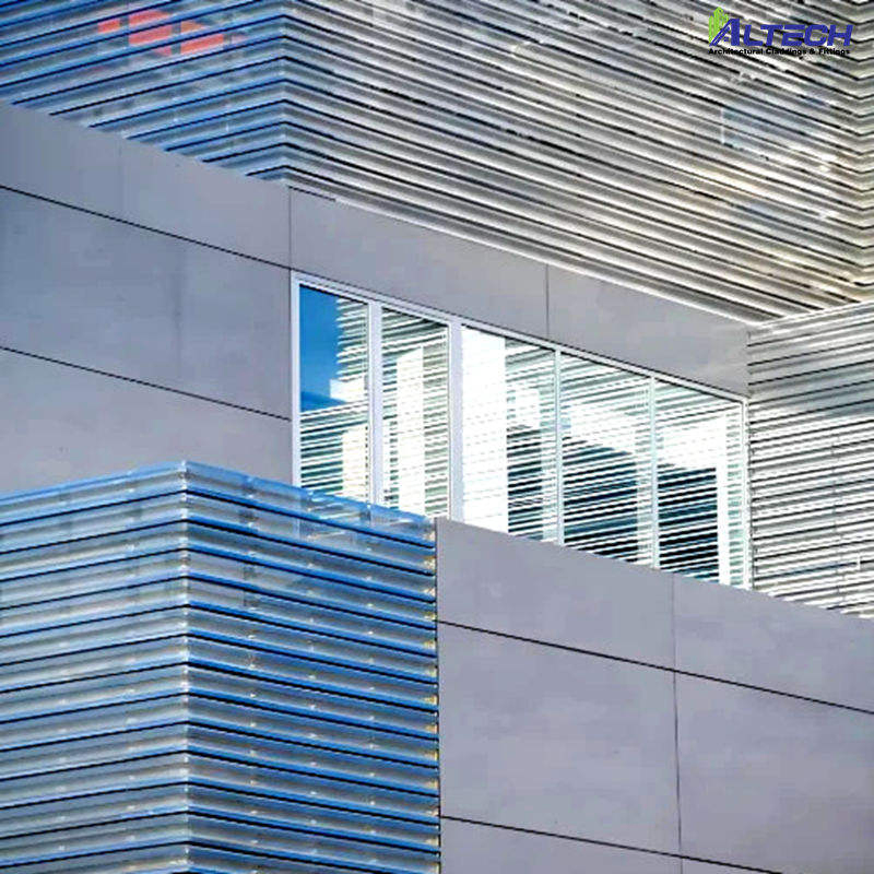 Solid Aluminum Panel for Curtain Wall with Customized Color and Anodized Surface