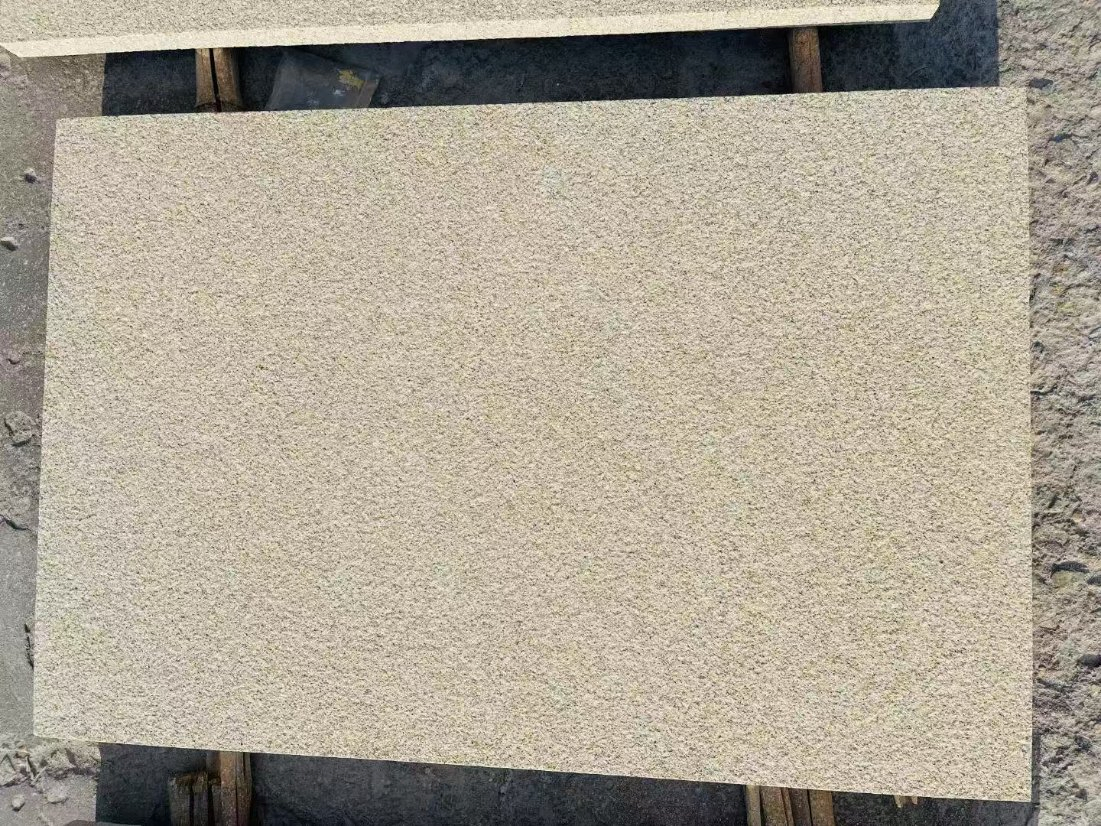 China Yellow Granite Panels for Exterior Wall