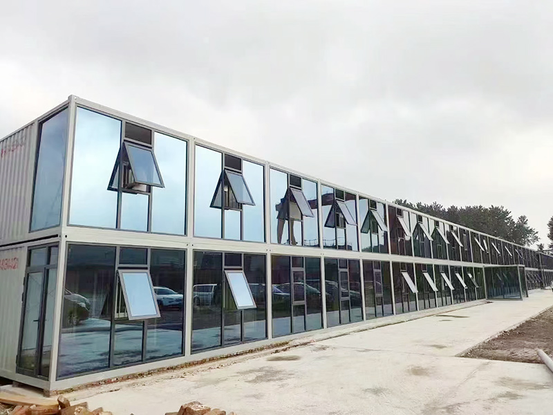 Steel Structure Durable Windproof Prefabricated Prefab Tiny Modular Office Home Dorm Mobile Container House