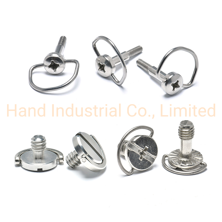 Винты с D-образным кольцом из нержавеющей стали 304/316