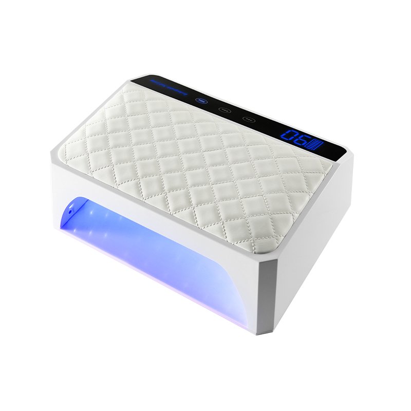 High Power 178W LED Nail Lamp with Arm Rest Pad, Both for 2 Hands and Feet Curing Nails Gel Polish