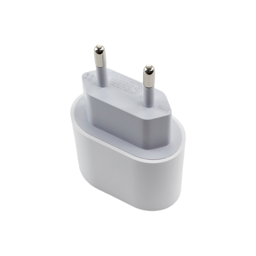 USB-C Power Adapter EU Plug Wall Charger 35W Output with Type C Cable for Phone